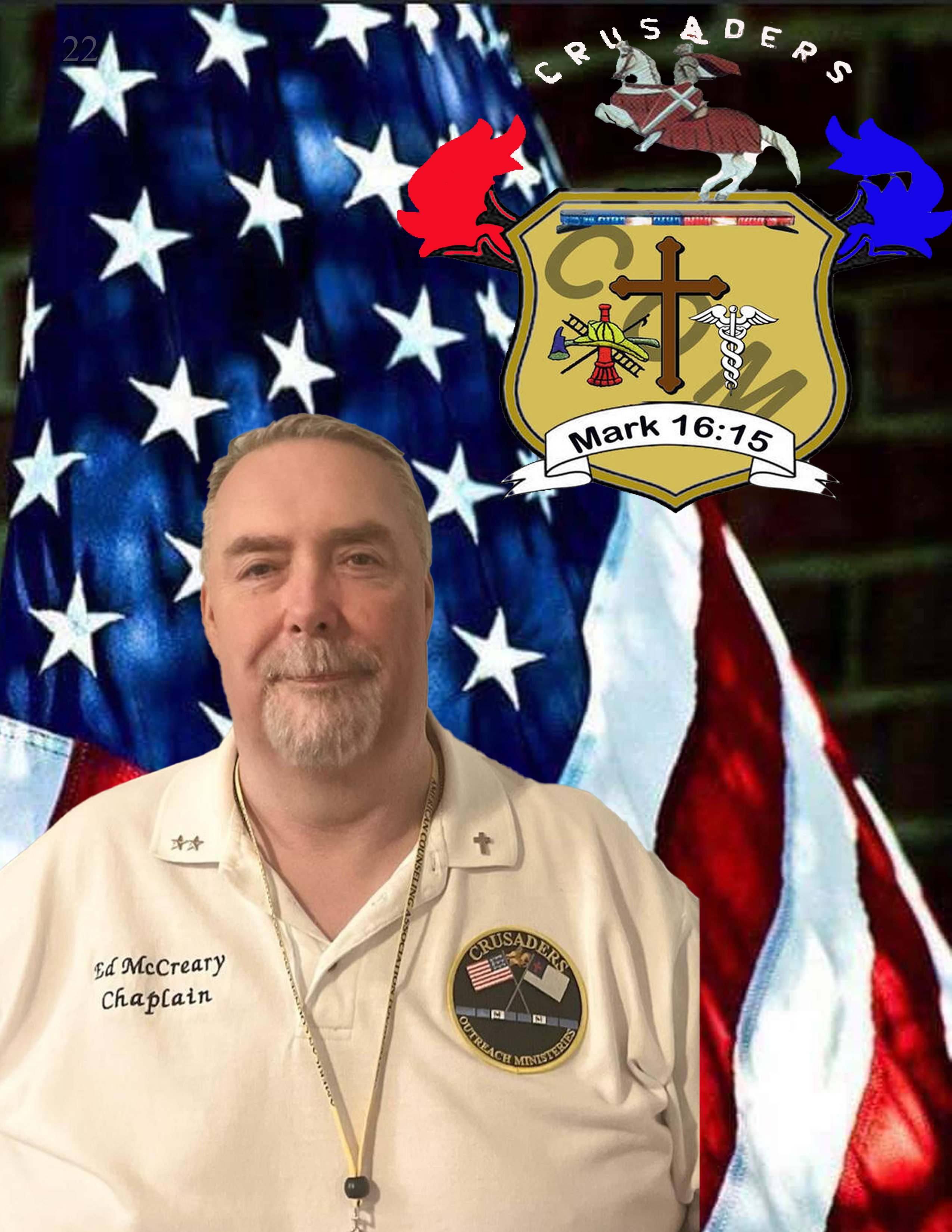 Chaplain Ed McCreary